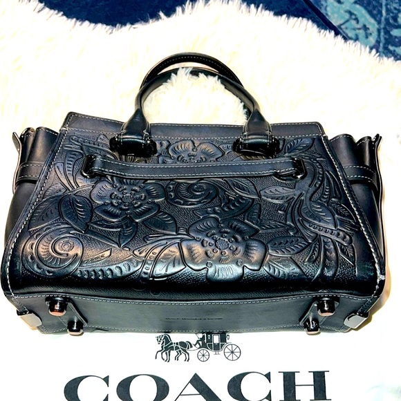 Coach #11854 Swagger 27 With Tea Rose Tooling - Picture 11 of 16